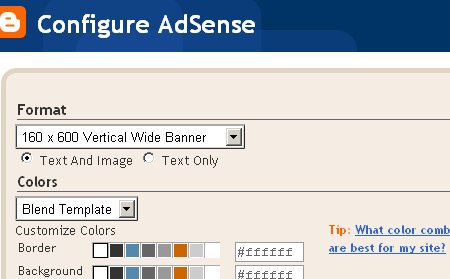Adsense on Blogger